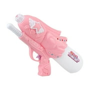 Christmas Savings Clearance! BVXEEP Interactive Children Water Guns 600mL -Pinks Design with DIY Colored Beads Ideal for Summer Play Beach Games and Outdoor Activities